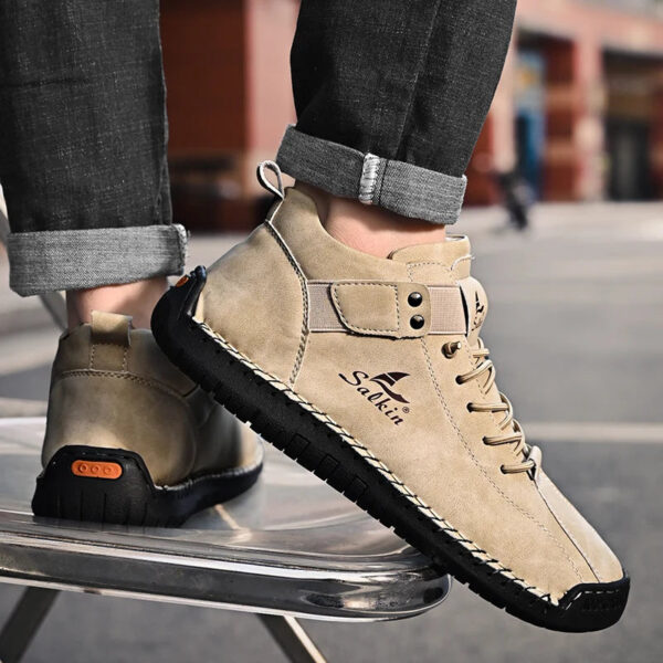 Bota Masculina em Couro Genuíno - Duncan - Imagem 7