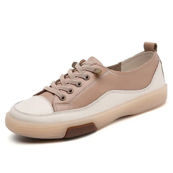 Tênis Feminino em Couro Genuino - Queralt - Imagem 33