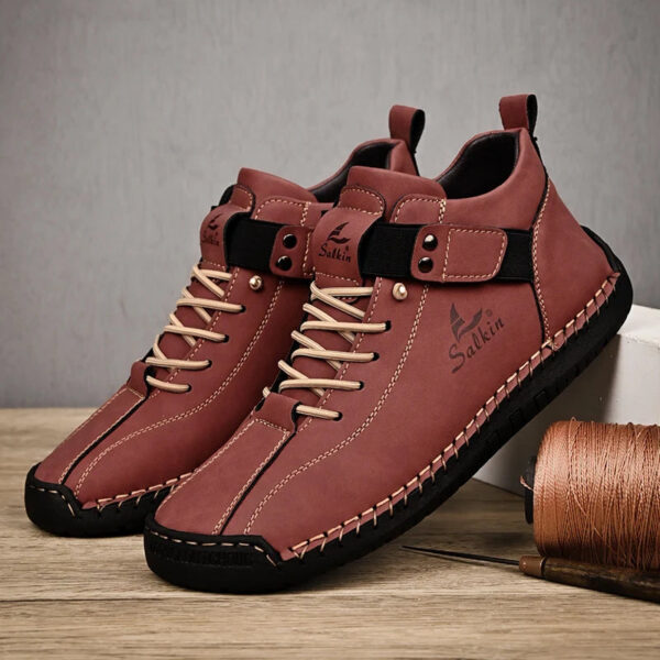 Bota Masculina em Couro Genuíno - Duncan - Imagem 26