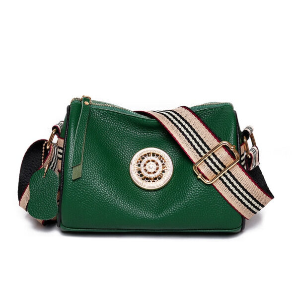 Bolsa de Ombro Feminina Pequena Couro - Divier Fernandes - Imagem 2