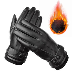 Luva Masculina de Couro Genuino - Premium Gloves
