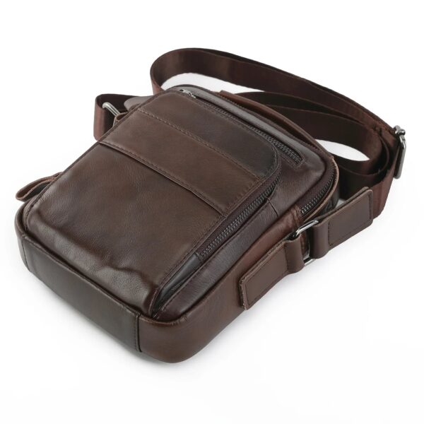 Bolsa de Ombro em Couro Genuino -  Genuine Premium - Imagem 4