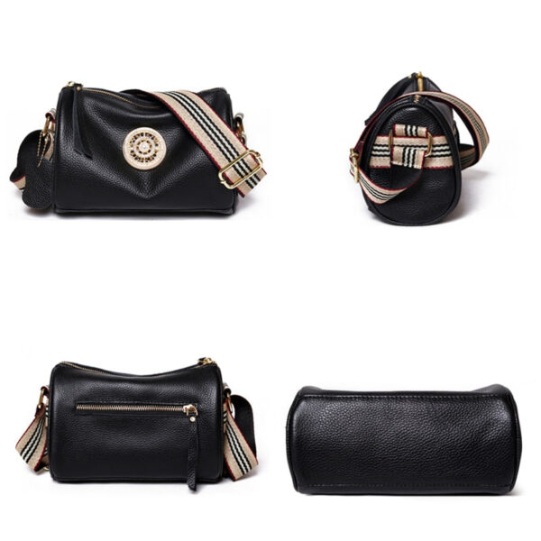 Bolsa de Ombro Feminina Pequena Couro - Divier Fernandes - Imagem 12