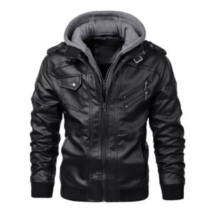 Jaqueta Masculina em Couro Genuino - Premium Men