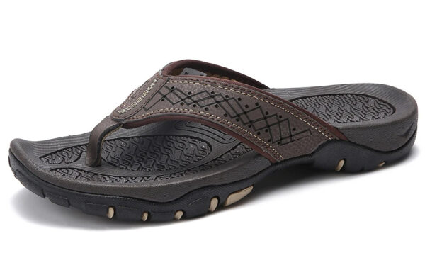 Chinelo de Couro Genuíno - JampMore - Imagem 8