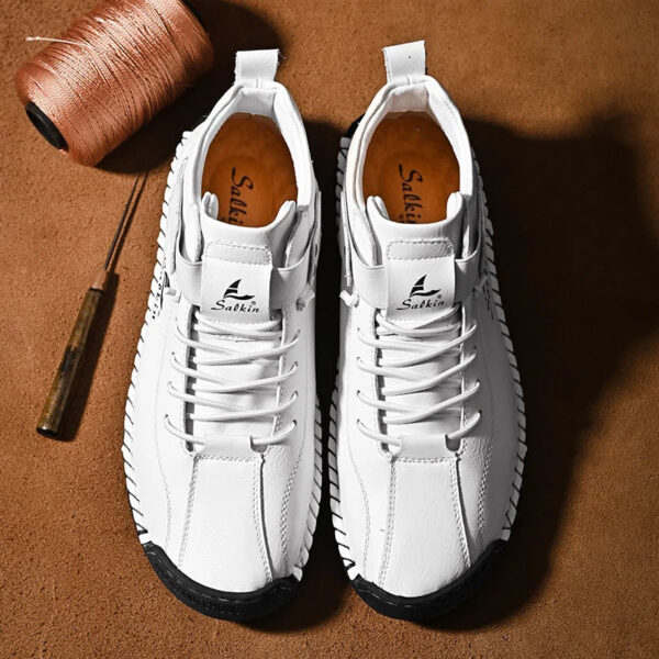 Bota Masculina em Couro Genuíno - Duncan - Imagem 14