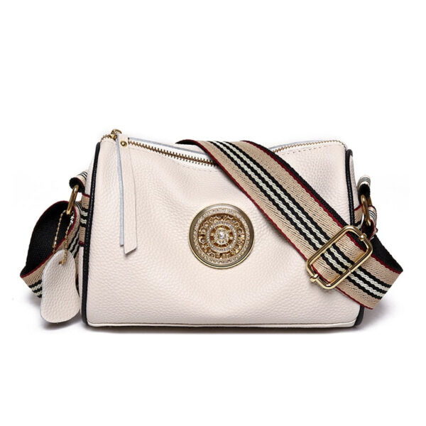Bolsa de Ombro Feminina Pequena Couro - Divier Fernandes - Imagem 5