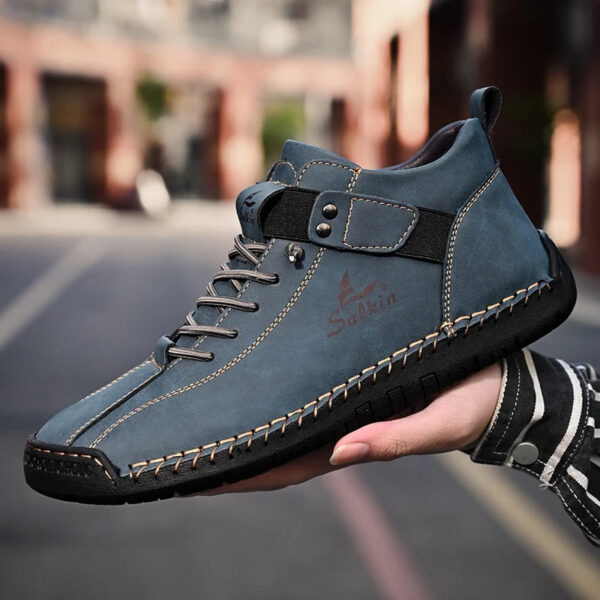 Bota Masculina em Couro Genuíno - Duncan - Imagem 16