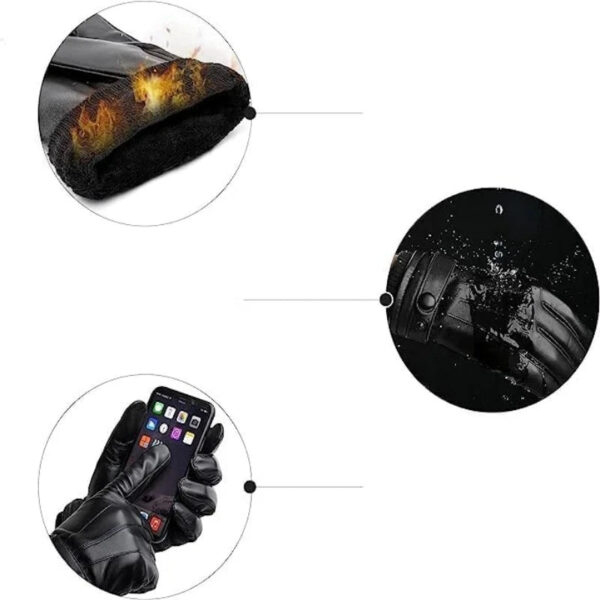 Luva Masculina de Couro Genuino - Premium Gloves - Imagem 7