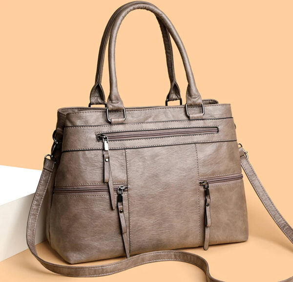 Bolsa Feminina em Couro Genuíno - Bellerose - Imagem 5
