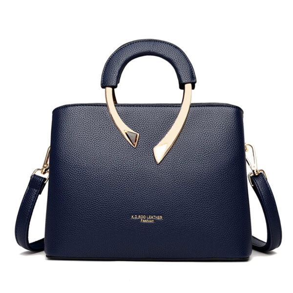 Bolsa Feminina em Couro Genuino - Luxo Elegance - Imagem 7