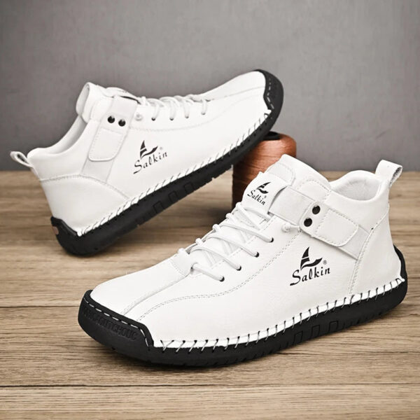 Bota Masculina em Couro Genuíno - Duncan - Imagem 9