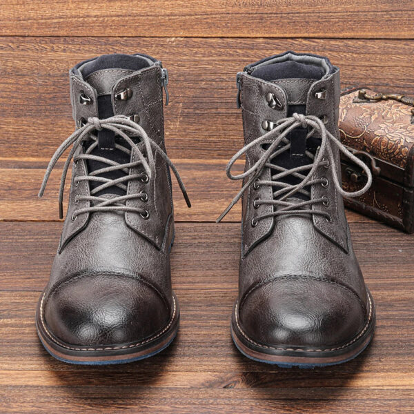Bota Masculina em Couro Genuino - Army Premium - Imagem 3