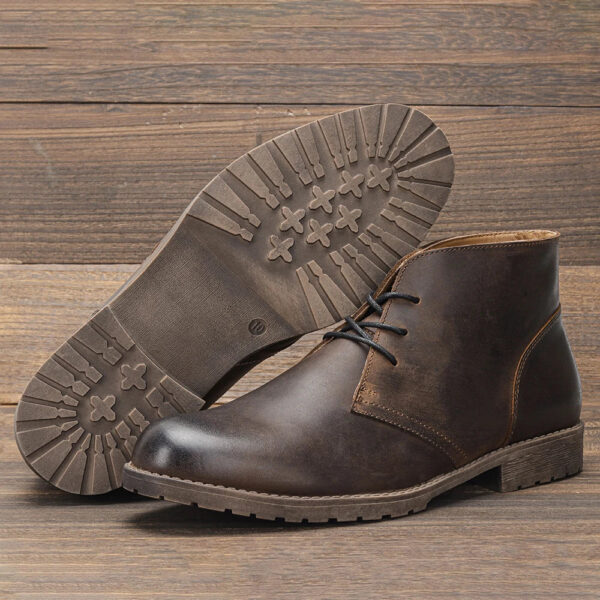 Bota Masculina em Couro Genuino - Jeff Jed - Imagem 3