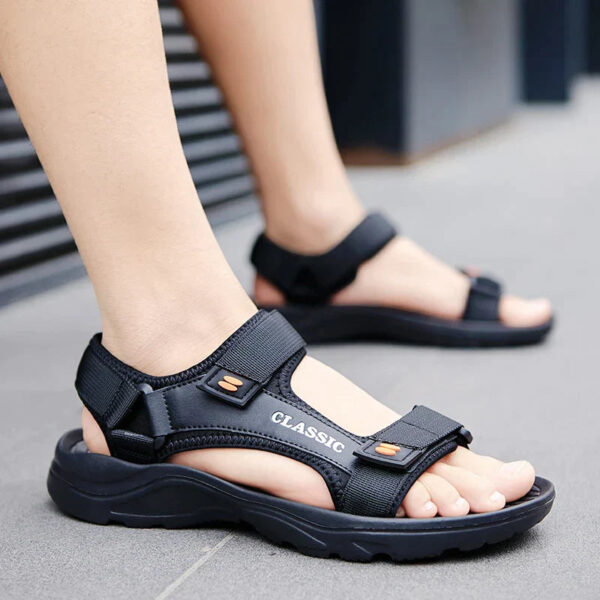 Sandália Masculina em Couro Genuino - Classic Premium - Imagem 4