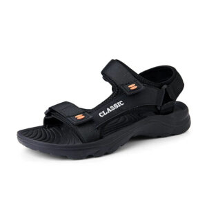 Sandália Masculina em Couro Genuino - Classic Premium