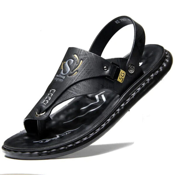 Sandália Masculina em Couro Genuino - Suit Premium - Imagem 4