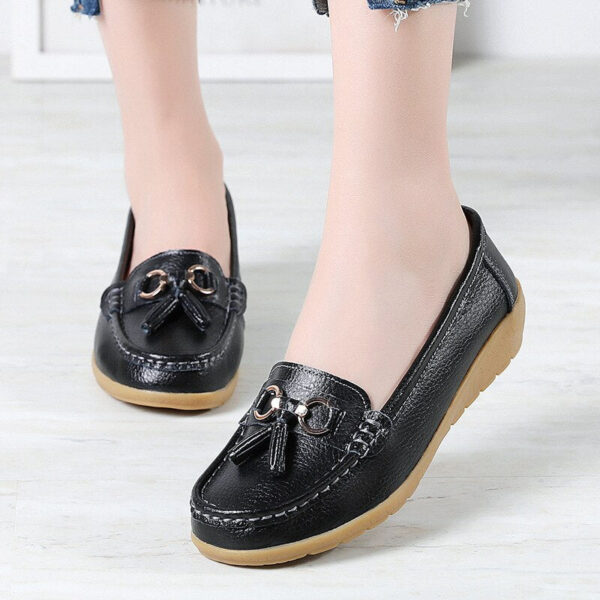 Mocassim Feminino em Couro Genuino - Free Classic - Imagem 4