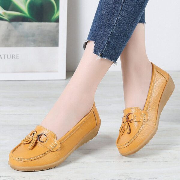 Mocassim Feminino em Couro Genuino - Free Classic - Imagem 3