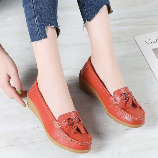 Mocassim Feminino em Couro Genuino - Free Classic - Imagem 2