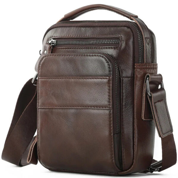 Bolsa de Ombro em Couro Genuino -  Genuine Premium - Imagem 8