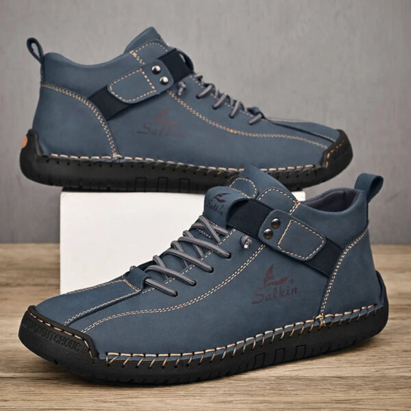 Bota Masculina em Couro Genuíno - Duncan - Imagem 15
