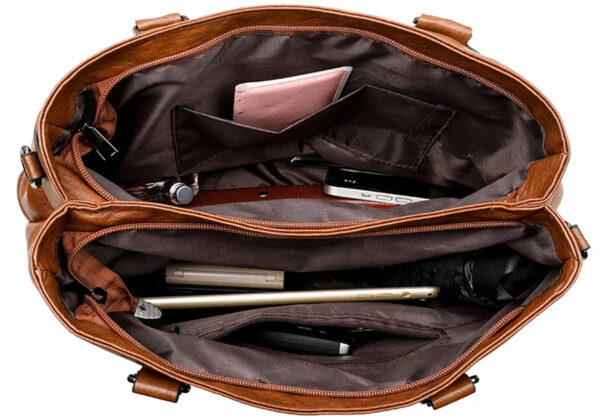 Bolsa Feminina em Couro Genuíno - Bellerose - Imagem 22