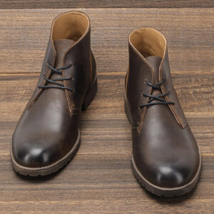 Bota Masculina em Couro Genuino - Jeff Jed