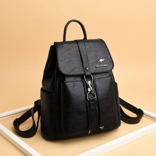 Mochila Feminina em Couro Genuino - Aussie Classic - Imagem 8