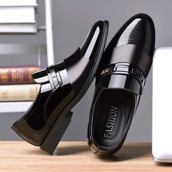Sapato Masculino Social Elegante em Couro Genuino - Comfort Royale - Imagem 2