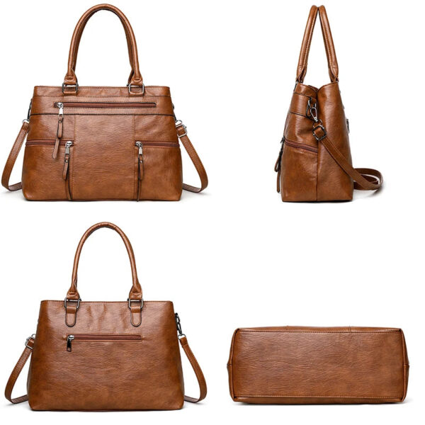 Bolsa Feminina em Couro Genuíno - Bellerose - Imagem 6