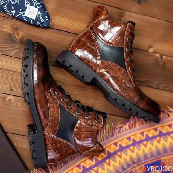 Bota Masculina em Couro Genuino - RusticMen - Imagem 3