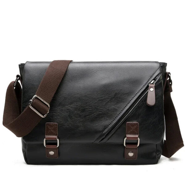 Bolsa Masculina em Couro Genuino - Vitange Premium - Imagem 4
