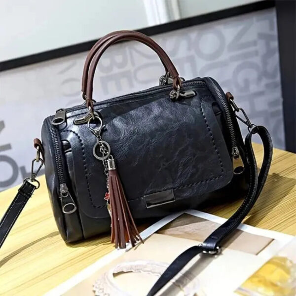 Bolsa Feminina de Couro Genuino - Safira Hernandes - Imagem 12