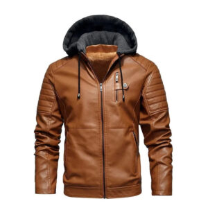 Jaqueta Masculina em Couro Genuino - Sebastian Premium