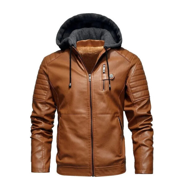 Jaqueta Masculina em Couro Genuino - Sebastian Premium