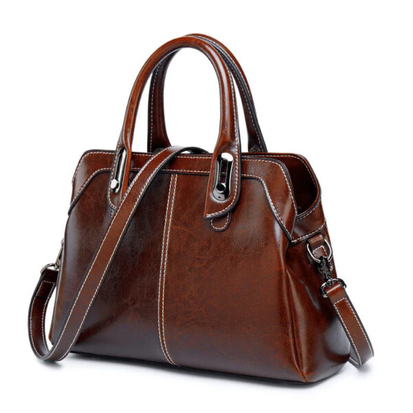 Bolsa Feminina em Couro Genuino - Genuine Ane - Imagem 8