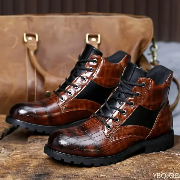 Bota Masculina em Couro Genuino - RusticMen - Imagem 4
