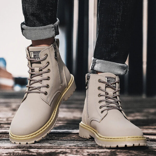 Bota Masculina de Couro Genuino - Sebastian - Imagem 7