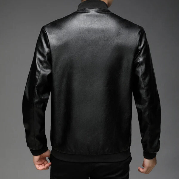 Jaqueta Masculina em Couro Genuino - Slim MenPro - Imagem 5