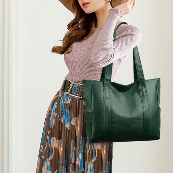 Bolsa Feminina em Couro Genuino - Luize Pro - Imagem 5