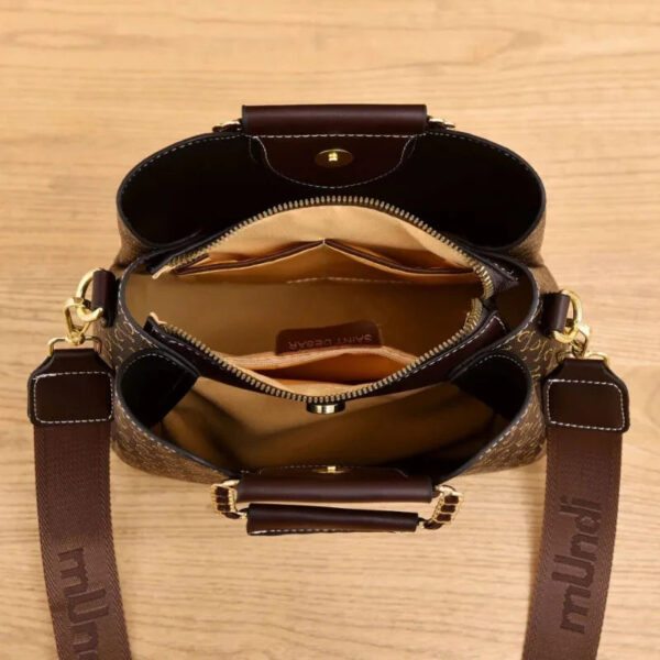 Bolsa Feminina em Couro Genuino - Saint Desar - Imagem 5