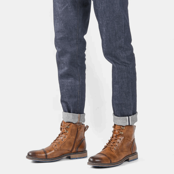 Bota Masculina em Couro Genuino - Army Premium - Imagem 13