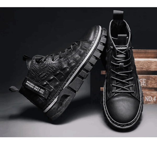 Bota Masculina em Couro Genuino - Tratora Premium - Imagem 9