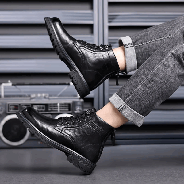 Bota Unissex em Couro Genuíno Genuino - PedroVe Premium - Imagem 11
