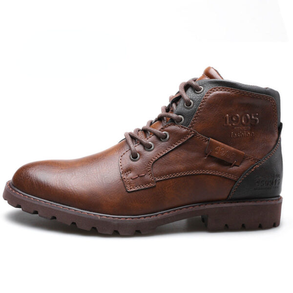 Bota Masculina de Couro Genuino - Hermez Couro - Imagem 4