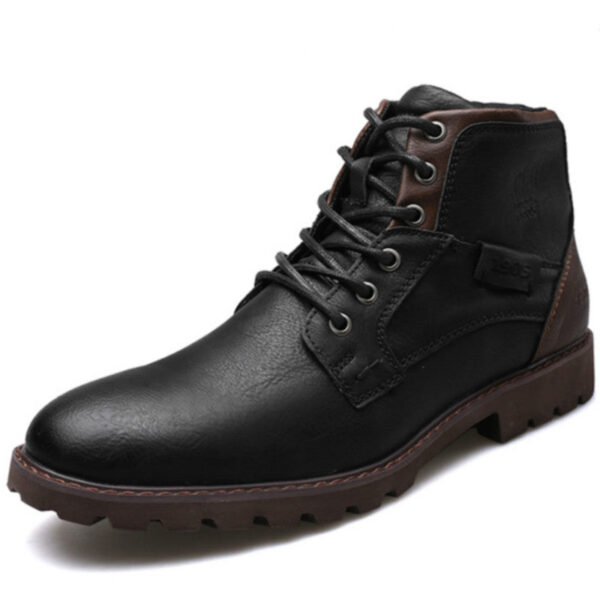 Bota Masculina de Couro Genuino - Hermez Couro - Imagem 6