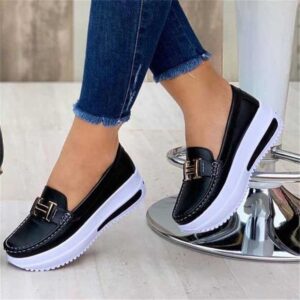 Mocassim Feminino em Couro Genuino - Scarlet Fiore