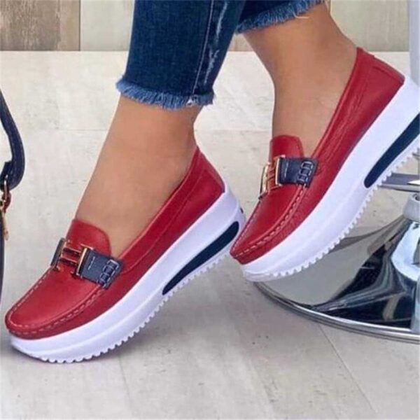 Mocassim Feminino em Couro Genuino - Scarlet Fiore - Imagem 5