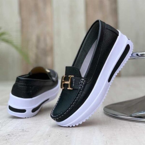 Mocassim Feminino em Couro Genuino - Scarlet Fiore - Imagem 4